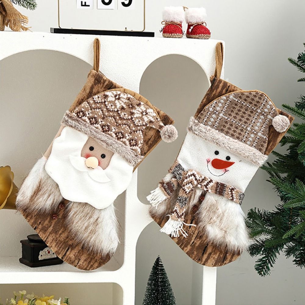 Cartoon Christmas Stockings Sa - Christmas Stocking Hanging ulasan dan harga