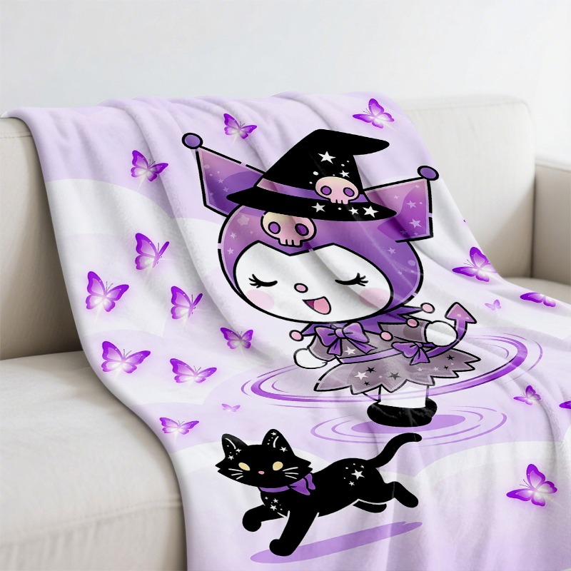 Sanrio Blanket Cozy Purple Wit - Christmas Throw Blanket ulasan dan harga