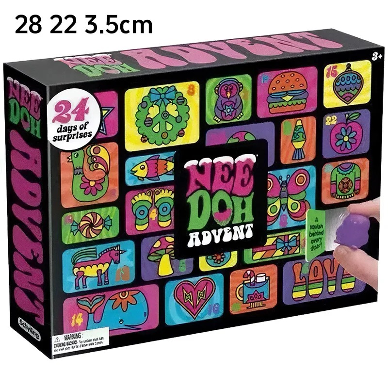 2026 NeeDoh Advent Calendar, 3 - Advent Calendar Gift ulasan dan harga