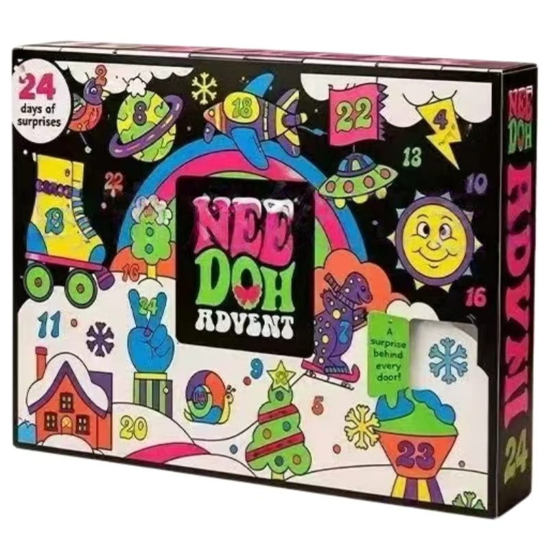 2026 NeeDoh Advent Calendar 3D - Advent Calendar Gift ulasan dan harga