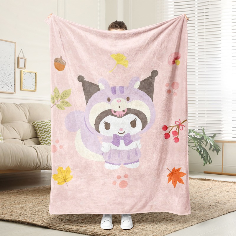 Sanrio Blanket Cozy Pink Fleec - Christmas Throw Blanket ulasan dan harga