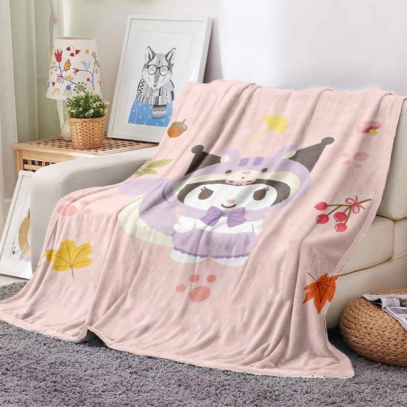 Sanrio Blanket Cozy Pink Fleec - Christmas Throw Blanket ulasan dan harga