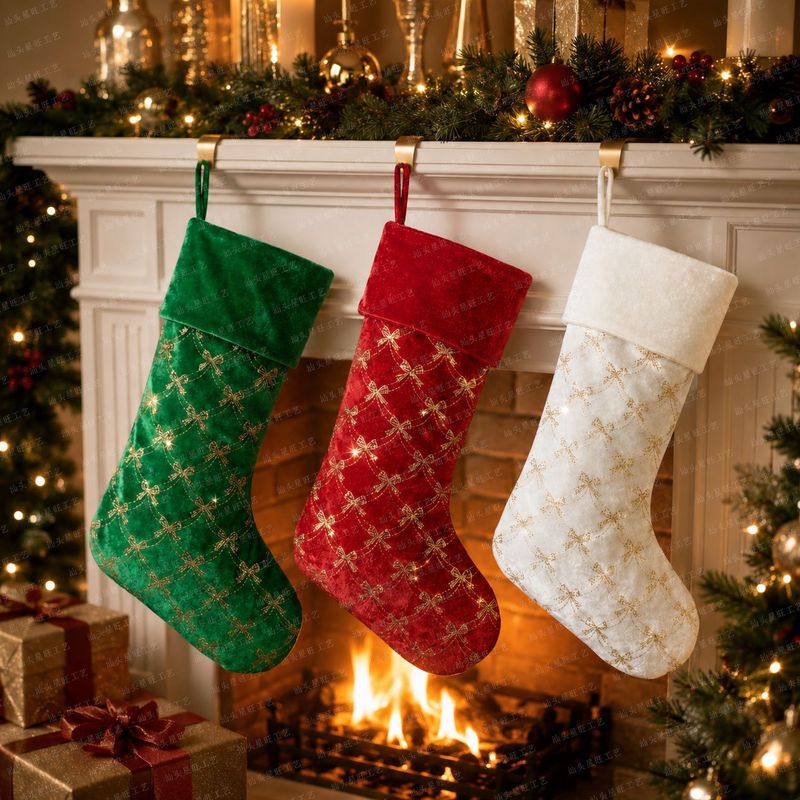 New Christmas Stocking Ornamen - Christmas Stocking Hanging ulasan dan harga