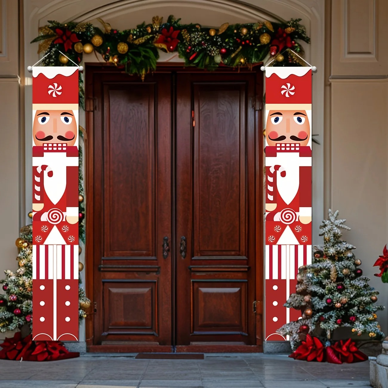 Christmas Banner Set Nutcracke - Nutcracker Figurine ulasan dan harga